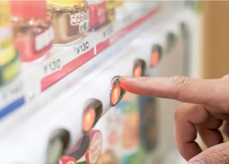 画像:自動販売機