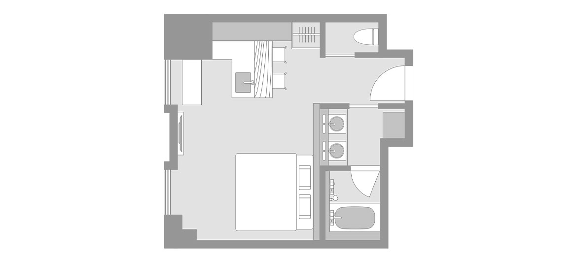 画像：間取り図