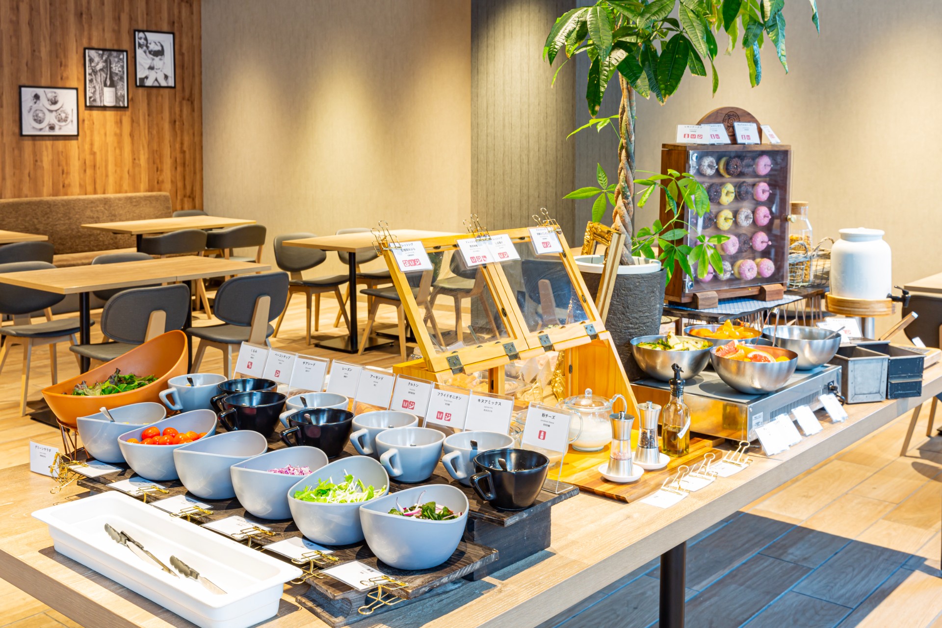 イタリアン×和食の融合ビュッフェ